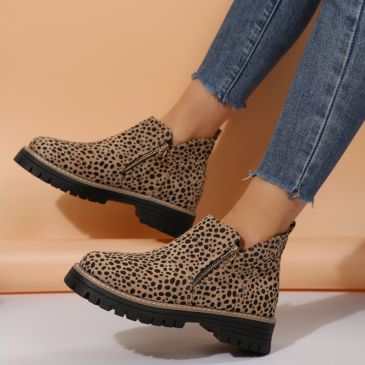 Bottines Élégantes Suédine Femme