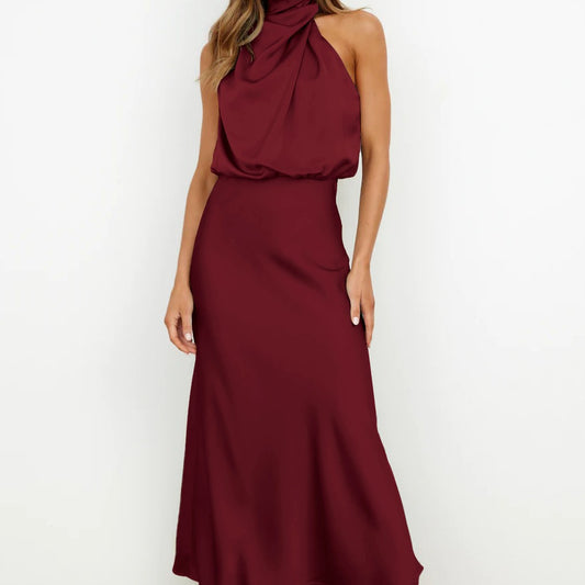 Robe Longue Sans Manches Élégante